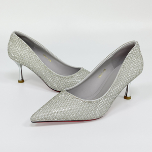 Dernières Chaussures de Soirée Haut de Gamme de Luxe pour Femmes – Talons Aiguilles Élégants à Bout Pointu et Strass - Product Image 1
