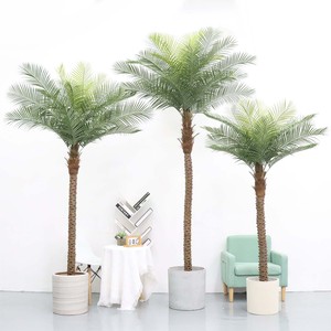 Plastic Greenery Plants Decoration <strong>Palm</strong> <strong>Trees</strong> coconut <strong>tree</strong> <strong>Artificial</strong> <strong>Palm</strong> <strong>Tree</strong> For Outdoor Decor Garden Mall Landscape - Product Image 2