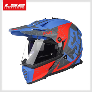 LS2 MX436 Motosiklet Kaskı Yol ve Arazi Yarışları için Çift Amaçlı Kask Uzun Mesafe Tur Kaskı Tam Kask DOT Sertifikalı - Product Image 3