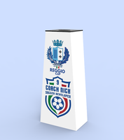 Support de présentation personnalisé en aluminium pour ballons de sport, trophées, médailles, podiums et récompenses de football, livraison rapide Misign