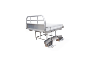 Plateau de chargement en aluminium naturel pour pick-up, carrosserie de camionnette à plateau plat - Product Image 3