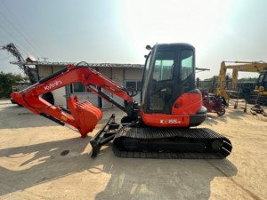 รถขุดตีนตะขาบ Kubota KX155-5 มือสอง รถขุดขนาดเล็ก เครื่องยนต์ญี่ปุ่นแท้ สภาพดี เหมาะสำหรับงานฟาร์มและโครงการเทศบาล - Product Image 2