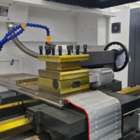 Tour CNC horizontal automatique robuste CK6150 à 2 axes avec contrôleur GSK FANUC en option