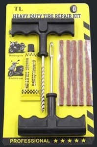 Kit de Reparación de Neumáticos sin Cámara, Kit de Reparación de Pinchazos para Autos, Bicicletas, Camionetas y Motocicletas - Product Image 3