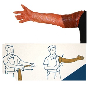 Schulterlange Latexfreie Sterile Chirurgische Plastikhandschuhe mit Langem Armstulpen-Design - Product Image 1