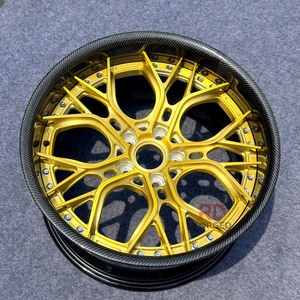 ล้อคาร์บอนไฟเบอร์ฟอร์จ 2 ชิ้น ขนาด 18 19 20 21 22 24 26 นิ้ว 5x130 5x114.3 5x112 สำหรับรถ Mclaren Mercedes S580 - Product Image 3