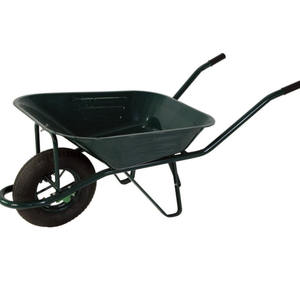 Carretilla de construcción de gran capacidad Wb4010 para mover ladrillos rocas y escombros con rueda sólida - Product Image 3