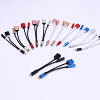 Câble Audio Portable 2 en 1 Light-ning vers 3.5mm Casque AUX Audio Chargeur Jack Adaptateur Dongle Splitter pour iPhone