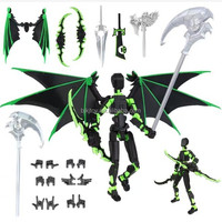Figura de Acción Personalizable T13, Modelo de PVC Impreso en 3D, Ensamblaje DIY, Juguete Coleccionable, Figuras Decorativas para Niños, Nuevo