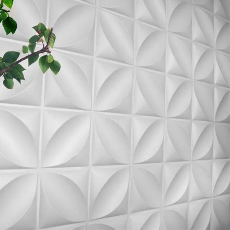 KASARO-Paneles de PVC para decoración de Sala, panel de pared brillante 3D de PVC para pared y techo