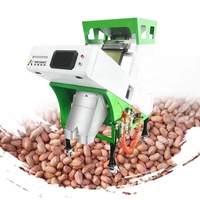 Machine de triage de couleurs AI Deep Learning 6SXM-68 du fabricant WESORT Trieur de formes de noix d'arachide Triage de haricots à prix abordable