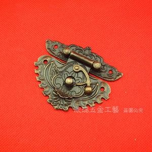 Box Buckle Zinc Alloy 66x38mm Keyless Traditional Wooden Box <b>Lock</b> Furniture <b>Lock</b> Medium Size - Product Image 4