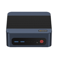 BOSGAME M4 Oculink Mini PC de jeu léger Ryzen 9 7940HS 11 Pro 32 Go DDR5 PCIe 4.0 X4 1 To SSD Wi-Fi 6E AX210 Double LAN 2.5 GbE