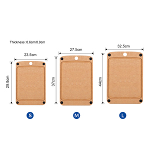 Chất lượng cao nhà bếp tùy chỉnh gỗ fibre thông cắt <span class=keywords><strong>Board</strong></span> thớt với logo - Product Image 2