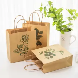 कारखाने प्रत्यक्ष बिक्री फूल क्राफ्ट पेपर बैग सोना पैकेज सॉना पैकेज छोटे क्राफ्ट बैग क्राफ्ट बैग क्राफ्ट पेपर बैग
