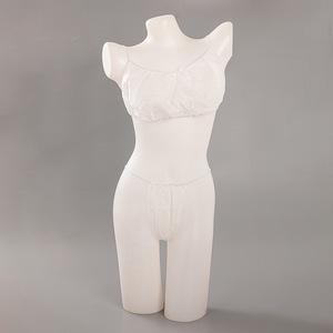 Ensemble de soutien-gorge et de sous-vêtements jetables pour salon de beauté et spa, non tissé, taille haute, épais, opaque, multicolores, bandeau de poitrine, <span class=keywords><strong>tube</strong></span> top - Product Image 4
