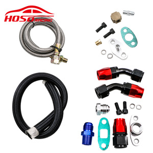 Kit de Línea de Combustible Turbo Hoso Racing, Acero Inoxidable 304 y Aleación de Aluminio, para Mejora de Rendimiento Automotriz - Product Image 5