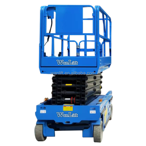 Yeni elektrikli katlanabilir iskele kaldırma platformu elektrikli 6 metre kaldırma platformu tekerlekli sandalye platformlu asansör - Product Image 4