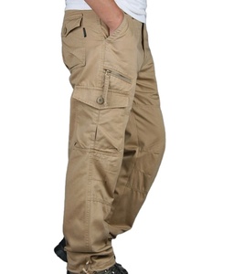 <span class=keywords><strong>Pantaloni</strong></span> cargo da uomo in cotone 100% <span class=keywords><strong>verde</strong></span> <span class=keywords><strong>kaki</strong></span> nero tattico <span class=keywords><strong>pantaloni</strong></span> multi tasche <span class=keywords><strong>pantaloni</strong></span> streetwear - Product Image 1