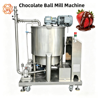 Machine à broyer le chocolat en acier inoxydable TUORONG 100L, équipement de production de chocolat, moulin à billes pour chocolat, machine à raffiner le chocolat
