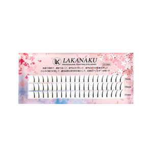 Lakanaku - Extensiones de Pestañas Profesionales para Injerto, C D, Carga Mixta, Banda Invisible, 100 Unidades - Product Image 3
