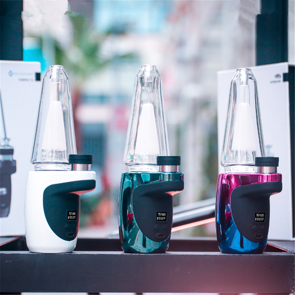 New Electronic Hookah Shisha Smoking Accessories Tobacco Herb Weed Huuka Electric Wax Dab Rig Water Pipe