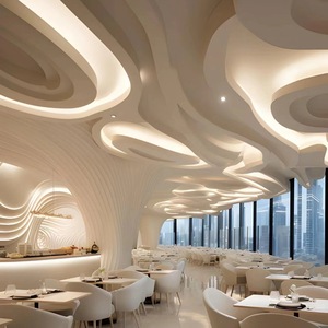 Tùy chỉnh hình dạng đặc biệt cát bảng đèn sảnh khách sạn bar quầy lễ tân khu vực tiếp tân bán hàng đèn chùm đèn Mặt dây chuyền - Product Image 5