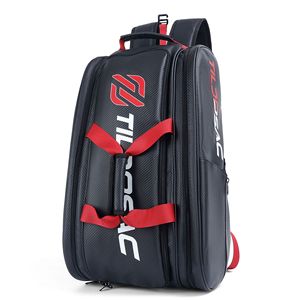 Versatile Sports Racket <b>Backpack</b> Large Capacity With Separate Shoe Pocket for Pickleball Tennis Badminton Sports Bag - Product Image 1