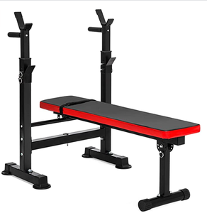 ONESTARSPORTS Nouveau plateau de musculation 100kg Multi Station <span class=keywords><strong>Gym</strong></span> à domicile Cadre robuste avec banc d'exercice pour haltères - Product Image 3