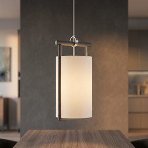 Luminaire suspendu en verre en forme de cloche, E27 LED, laiton, hauteur réglable, taille moyenne, luminaire de plafond pour cuisine, 2700K, blanc chaud doux - Product Image 4