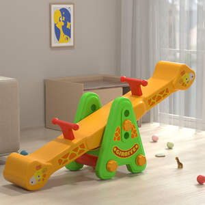 Double <span class=keywords><strong>bascule</strong></span> pour enfants bébé cheval à <span class=keywords><strong>bascule</strong></span> intérieur maternelle plastique balançoire école parc d'attractions jouets ménagers - Product Image 1
