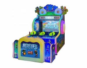 Dinibao, juego de monedas, juego de disparos de agua, máquina de juego de pistola, máquina de súper hombre de hielo 3 jugadores - Product Image 2