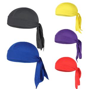 مخصص في الهواء الطلق ركوب الدراجات ركوب القراصنة القبعات الجملة الدراجة القراصنة خوذة الحجاب القبعات Durag - Product Image 1