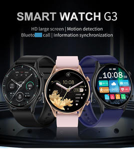 2024 Newest Low Power Consumption <strong>Smart</strong> <strong>Watch</strong> <strong>G3</strong> Heart Rate Monitoring Bands with Answer Reject BT Call Round Screen Smartwatch - Product Image 2
