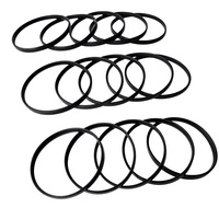 Maßgefertigte Hochleistungs-Elastomer-Dichtungen für Hydraulikmaschinen Hohe Verschleißfestigkeit Hitze- und Ölbeständig 15.000 PSI Druck