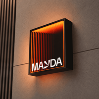Enseigne personnalisée en acrylique avec miroir infini, boîte à lumière LED Abyss, affichage de lettres néon 3D pour la décoration murale des magasins, restaurants et bars