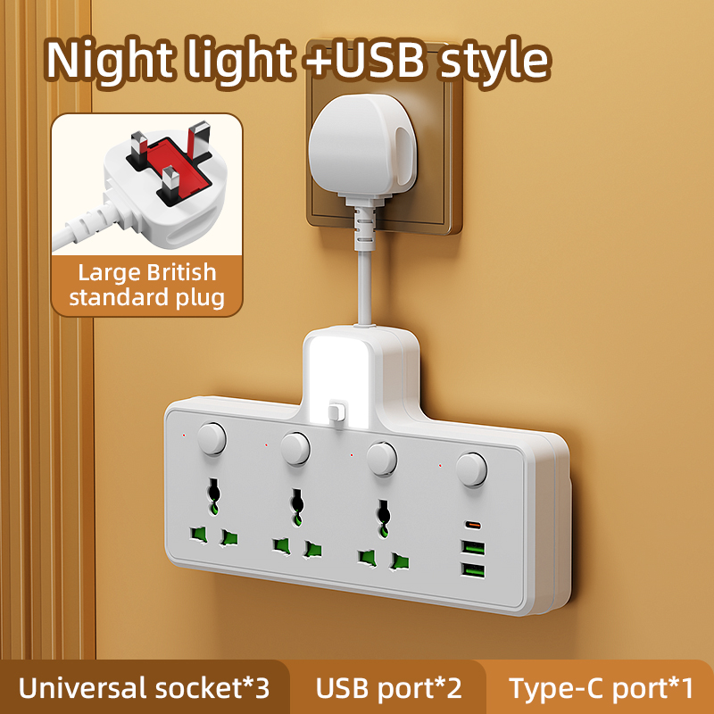 Noche estándar británica blanca U