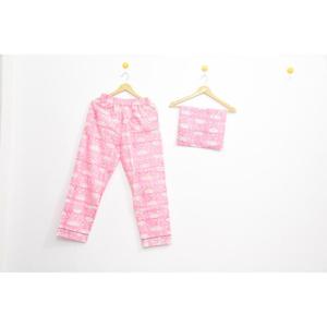 Conjunto de Pijama de Satén de Algodón Estampado a Mano 2026 con Estampado Floral, Ropa de Dormir de Tres Piezas con Cuello Vuelto - Product Image 3