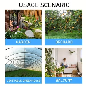 Goutteur bleu réglable 0-260L à compensation de pression pour l'irrigation agricole et de jardin - Product Image 5