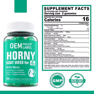 Gomitas de refuerzo de la <span class=keywords><strong>libido</strong></span> con logotipo personalizado para hombres y mujeres, gominolas con palmito de sierra, gominolas de hierbas de refuerzo de la <span class=keywords><strong>libido</strong></span> femeninas naturales - Product Image 6