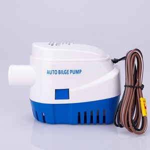 Pompe de cale automatique 12V 24V DC pour bateau marin avec interrupteur à flotteur pour yacht - Product Image 1