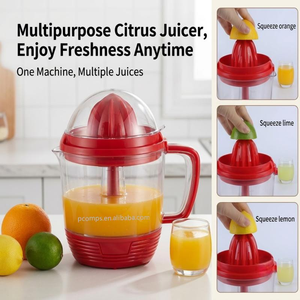 Presse-agrumes électrique portable et lavable pour comptoir, 1,2 L, avec filtre <span class=keywords><strong>de</strong></span> qualité, à torsion bidirectionnelle, pour citrons et oranges - Product Image 6