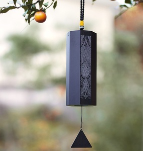 Calming Melody Wind <b>Chime</b> Bamboo Metal Wind <b>Bell</b> Meditation Sound Healing Yoga Spa Hanging Wall Window Decoration - Product Image 3