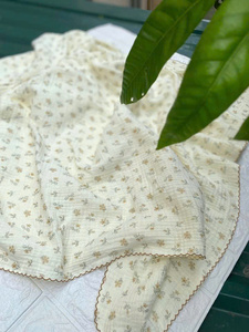Serviettes de Bain Rectangulaires en Coton Mousseline Imprimé 400 GSM, 70x100cm, Fabrication à la Machine au Vietnam – Solution Textile de Gros pour la Maison - Product Image 4