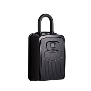 Caja de Seguridad con Lector de Huellas Dactilares de Aleación de Aluminio, Tipo Colgante, Caja de Almacenamiento de Llaves Electrónica, Soporte de Llaves con Acceso Inteligente para el Hogar y Exteriores - Product Image 6