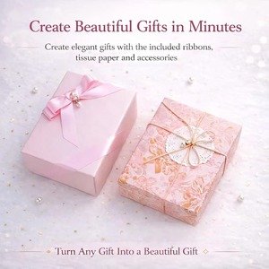 Reusable closed magnetic gift <b>box</b>, suitable for birthdays, <b>weddings</b>, and bridesmaid proposals. Romantic gifts can be customized - Product Image 2