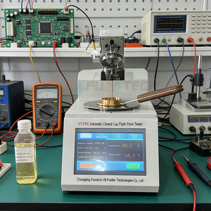 FT-FPC Series <strong>Laboratory</strong> Petroleum <strong>Instrument</strong> ASTM D93 Automatic Closed Cup Transformer Oil Flash Point Tester - Product Image 1