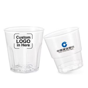 Gobelets en plastique transparent pour compagnies aériennes, best-sellers, fournis directement par l'usine, bon prix, gobelets en plastique jetables pour la bière en avion - Product Image 1