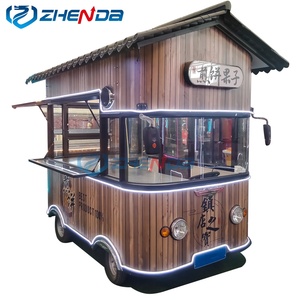 รถขายอาหารเคลื่อนที่พร้อมไฟ LED สำหรับขายไอศกรีม ได้รับการรับรองมาตรฐาน CE - Product Image 6
