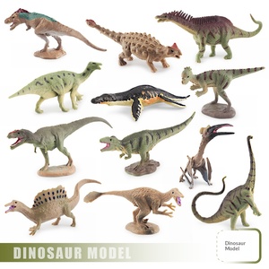Ensemble de jouets miniatures de dinosaures jurassiques en PVC : Velociraptor, Triceratops, Stegosaurus - Vente en gros - Product Image 2